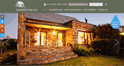 Desktop Screenshot of leopardstone.co.za