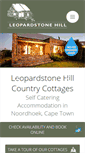 Mobile Screenshot of leopardstone.co.za